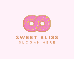 Infinite Donut Sprinkles logo design