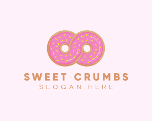 Infinite Donut Sprinkles logo design