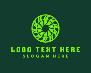 Green Toxic Circle Reactor logo