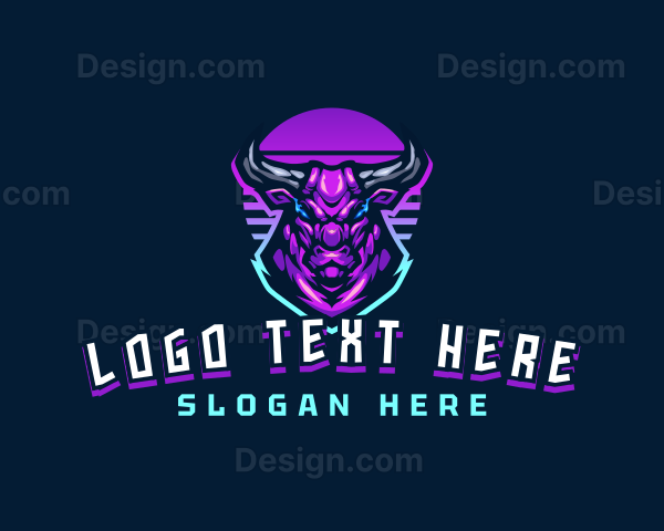 Gaming Bull Horns Logo