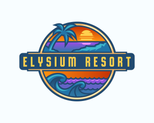Resort Beach Vacation logo