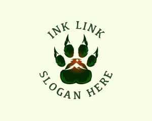 Outdoor Mountain Paw Logo