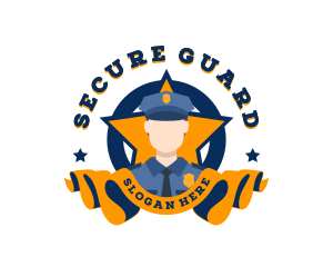 Security Police Academy logo