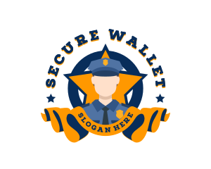 Security Police Officer logo design