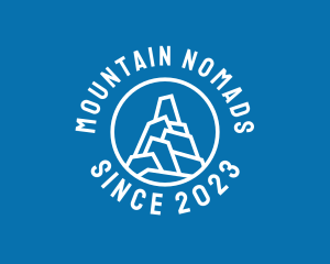 Rock Mountain Peak logo design