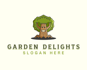 Sustainable Garden Planting logo design