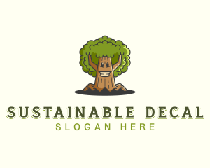 Sustainable Garden Planting logo design