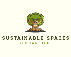 Sustainable Garden Planting logo design