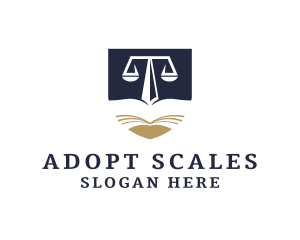 Law Scale Justice logo design