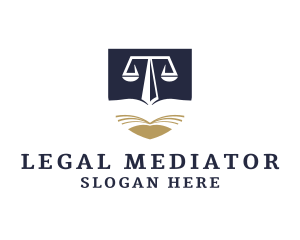 Law Scale Justice logo design