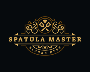 Restaurant Cooking Spatula  logo design