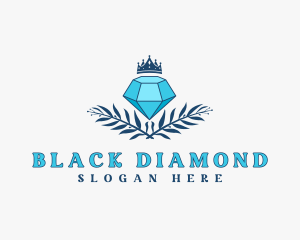 Crown Jewelry Diamond logo design