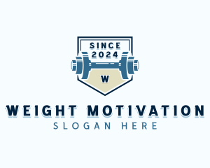 Dumbbell Weights Gym logo