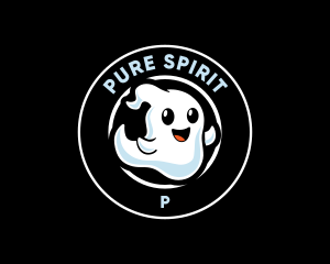 Ghost Spirit Spooky  logo design