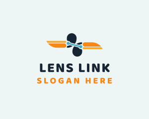 Symmetrical Toucan Link  logo design