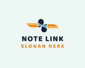 Symmetrical Toucan Link  logo design