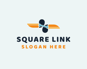 Symmetrical Toucan Link  logo design