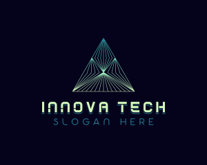 Generic Pyramid Tech logo design