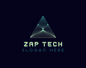 Generic Pyramid Tech logo design