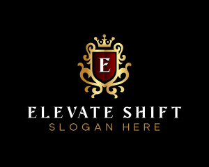 Elegant Shield Crest logo design