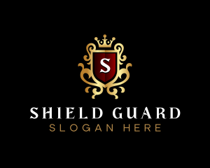 Elegant Shield Crest logo design