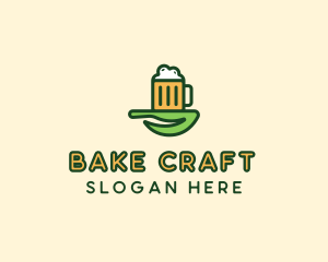 Natural Beer Brew logo design