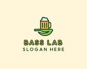 Natural Beer Brew logo design