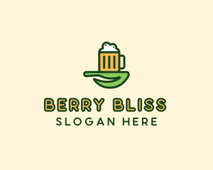 Natural Beer Brew logo design