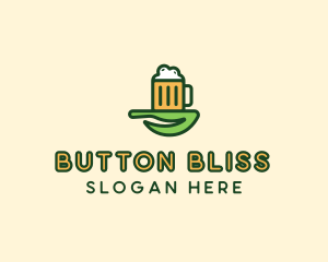 Natural Beer Brew logo design