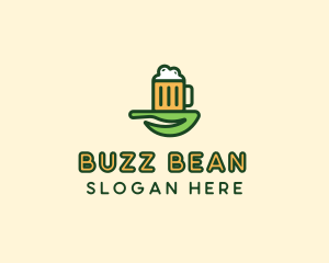 Natural Beer Brew logo design