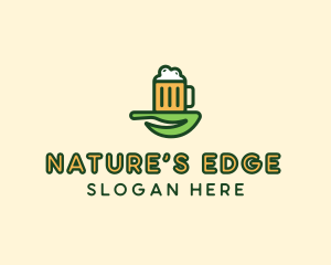 Natural Beer Brew logo design