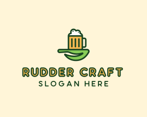 Natural Beer Brew logo design