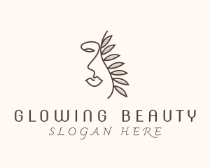 Face Skincare Nature logo design