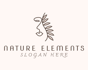 Face Skincare Nature logo design