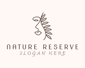 Face Skincare Nature logo design