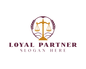 Legal Scale Justice Logo