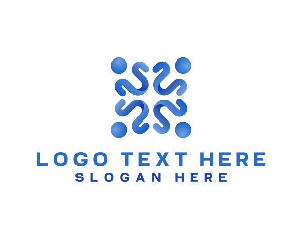 Social logo example 4