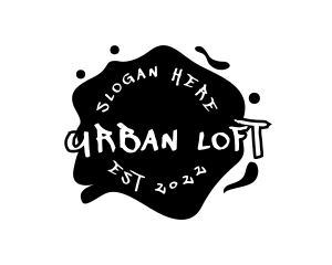 Urban Ink Graffiti logo design