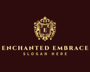 Decorative Royal Shield  logo design