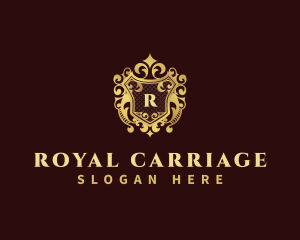 Decorative Royal Shield  logo design