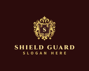 Decorative Royal Shield  logo design