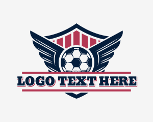 Soccer Shield Team logo design