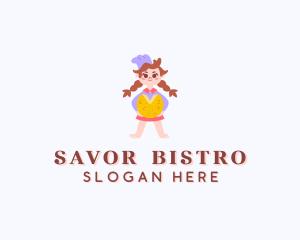 Girl Cheese Restaurant logo design