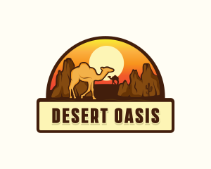 Camel Desert Sahara logo