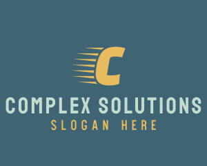 Fast Logistics Courier logo design