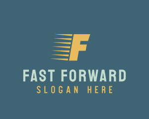 Fast Logistics Courier logo design