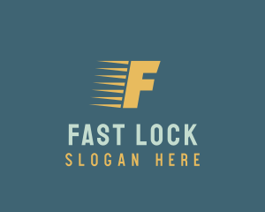 Fast Logistics Courier logo design