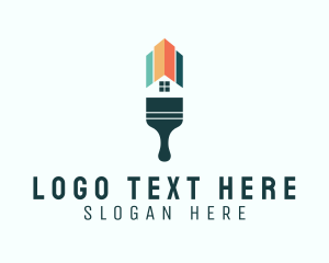 House Paint Brush logo