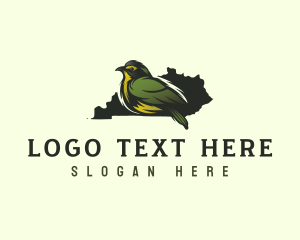 Kentucky Warbler Bird logo