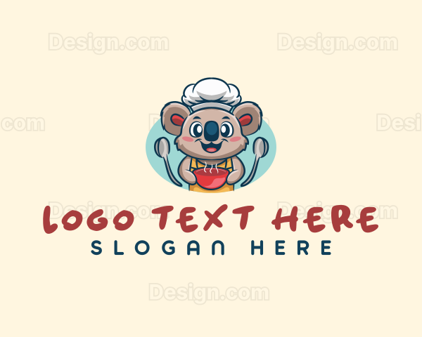 Koala Chef Restaurant Logo